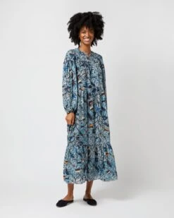 ULLA JOHNSON Iona Dress In Morning Glory -HERNO || ULLA JOHNSON || A.P.C. Shop S72105 185