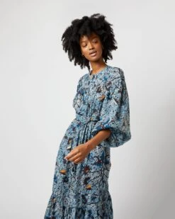 ULLA JOHNSON Iona Dress In Morning Glory -HERNO || ULLA JOHNSON || A.P.C. Shop S72105 243