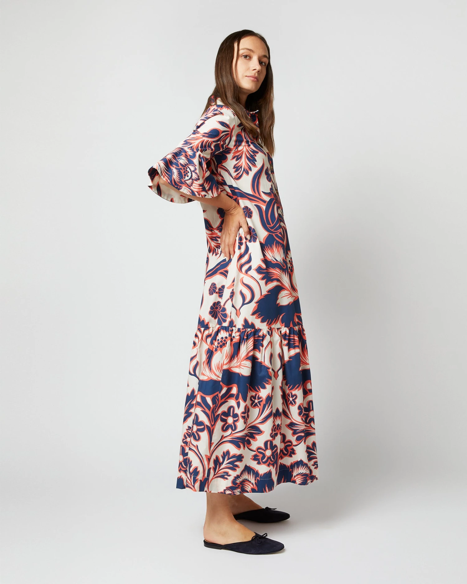 Artemis Dress In Va-Va Summer Popeline 3 Artemis Dress In Va-Va Summer Popeline - Image 3