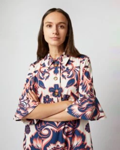 Artemis Dress In Va-Va Summer Popeline 9 Artemis Dress In Va-Va Summer Popeline -HERNO || ULLA JOHNSON || A.P.C. Shop S72132 85