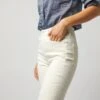 The High Waisted Weekender Skimp Jean In Marshmallow