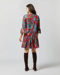 24/7 Dress In Sicomore Red Heavy Stretch Cotton 11 24/7 Dress In Sicomore Red Heavy Stretch Cotton -HERNO || ULLA JOHNSON || A.P.C. Shop S72340 1651