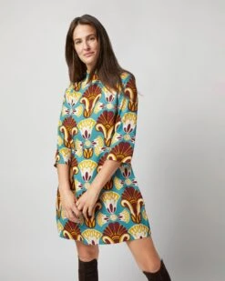 Juliet Dress In Dendera Light Blue Sablé Satin 12 Juliet Dress In Dendera Light Blue Sablé Satin -HERNO || ULLA JOHNSON || A.P.C. Shop S72343 165