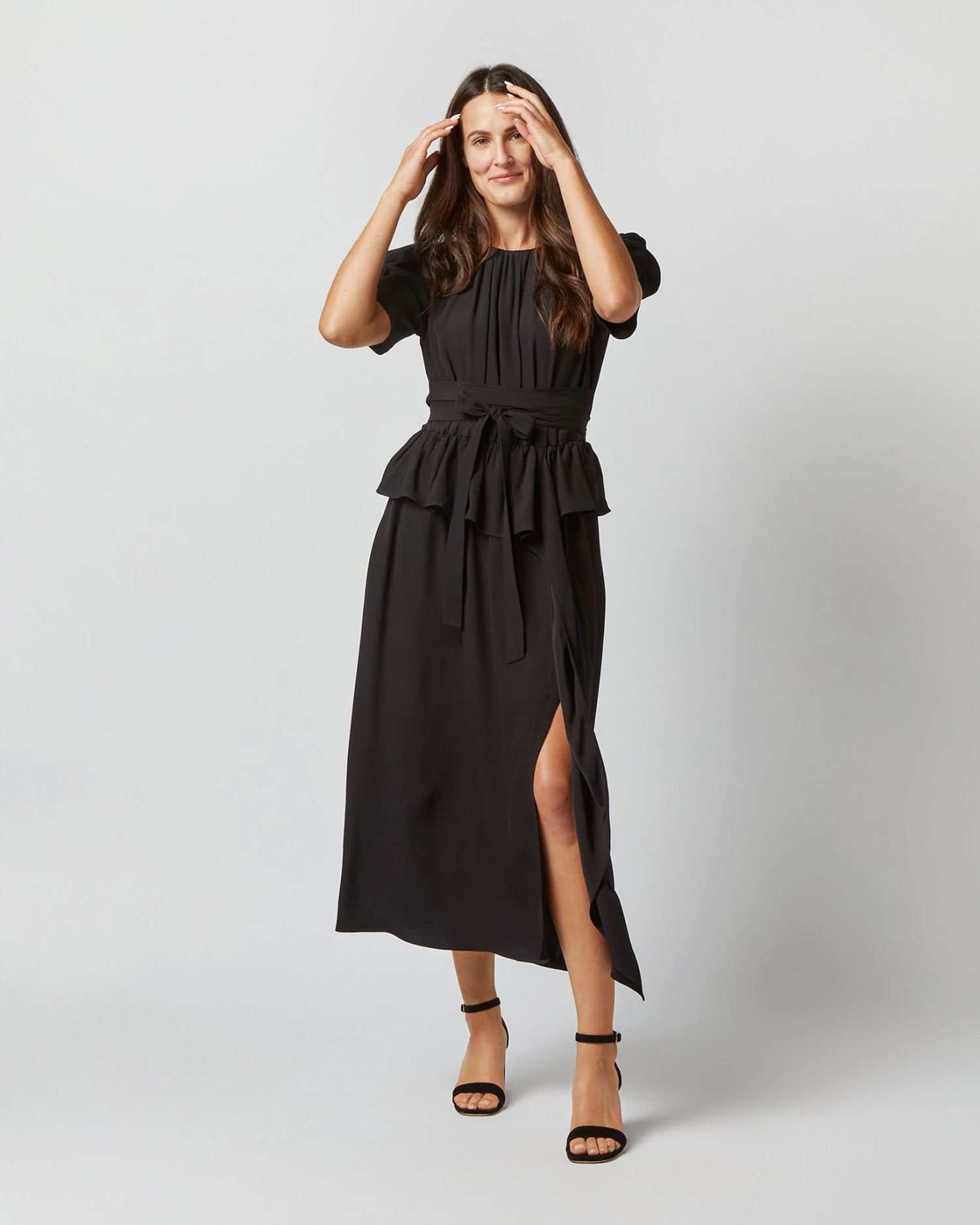 ULLA JOHNSON Marion Dress In Noir 9 ULLA JOHNSON Marion Dress In Noir - Image 9