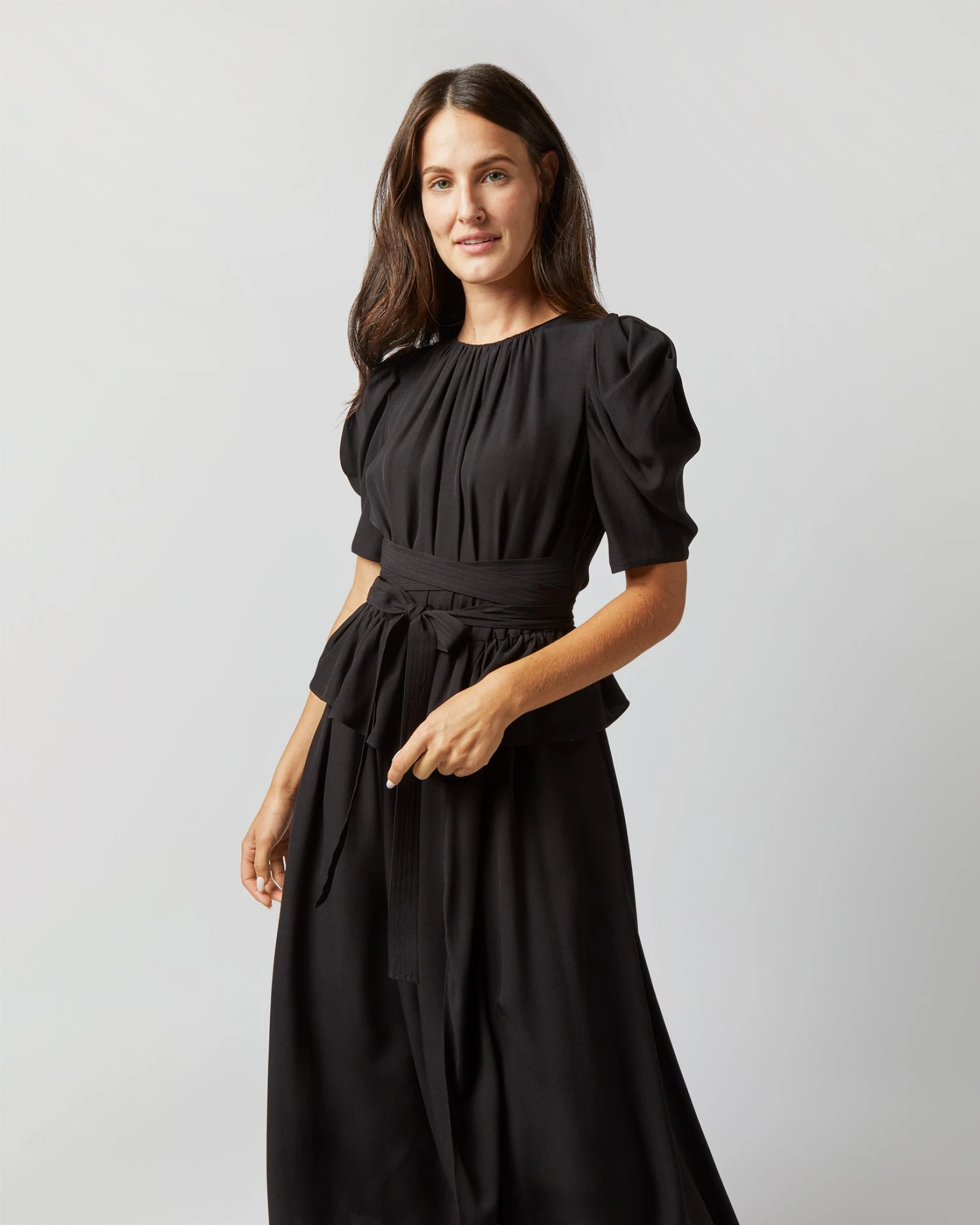 ULLA JOHNSON Marion Dress In Noir 6 ULLA JOHNSON Marion Dress In Noir - Image 6