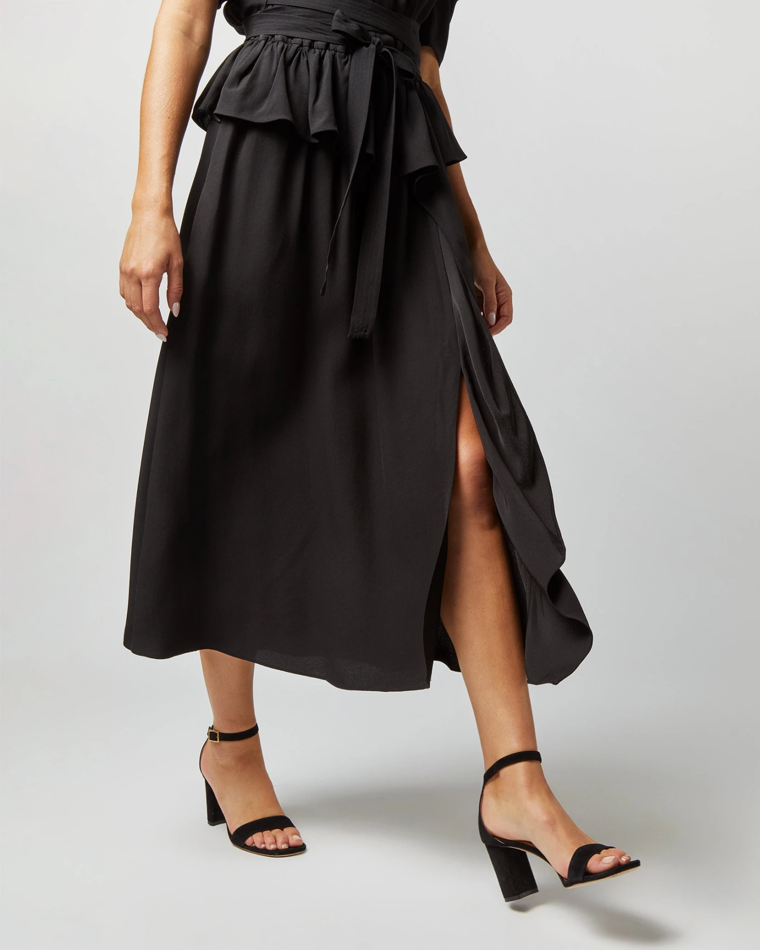ULLA JOHNSON Marion Dress In Noir 8 ULLA JOHNSON Marion Dress In Noir - Image 8
