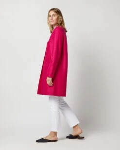 Button Up Boxy Coat In Winter Pink 14 Button Up Boxy Coat In Winter Pink -HERNO || ULLA JOHNSON || A.P.C. Shop S72681 4050