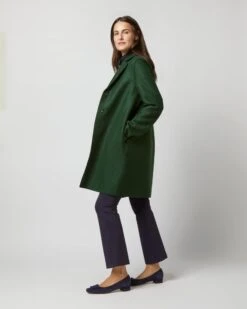 Cocoon Coat In Emerald 12 Cocoon Coat In Emerald -HERNO || ULLA JOHNSON || A.P.C. Shop S72682 2837