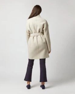 Belted Cardigan In Cream -HERNO || ULLA JOHNSON || A.P.C. Shop S72683 3155