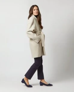 Belted Cardigan In Cream -HERNO || ULLA JOHNSON || A.P.C. Shop S72683 3178