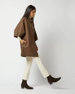 Kimono Coat In Teddy Brown 10 Kimono Coat In Teddy Brown -HERNO || ULLA JOHNSON || A.P.C. Shop S72686 1587