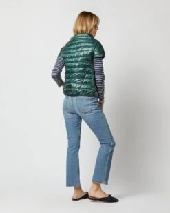 HERNO Emilia Cap-Sleeve Jacket In Emerald 10 HERNO Emilia Cap-Sleeve Jacket In Emerald -HERNO || ULLA JOHNSON || A.P.C. Shop S72698 2645