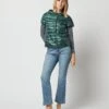 HERNO Emilia Cap-Sleeve Jacket In Emerald