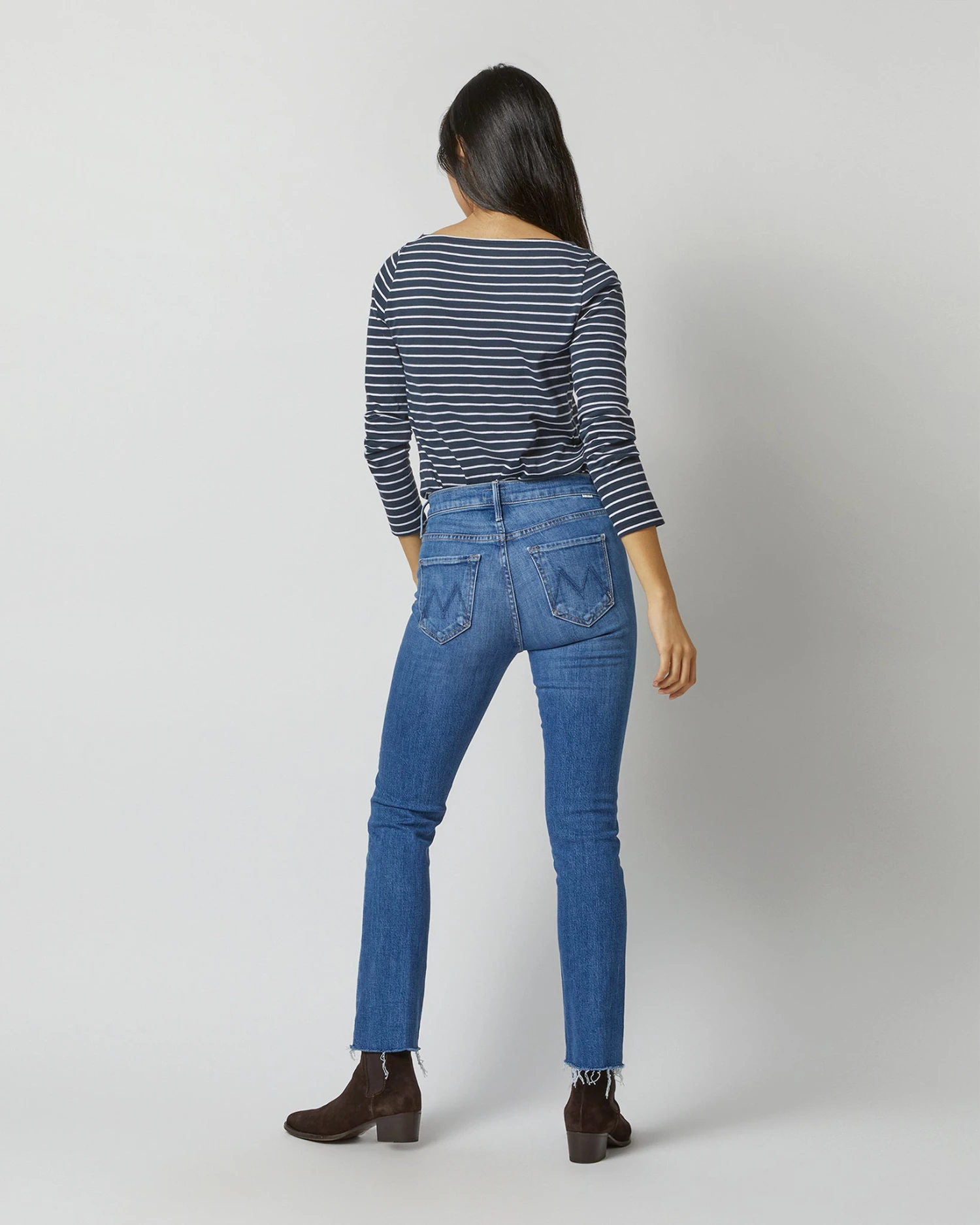 The Mid Rise Dazzler Ankle Fray Jean In New Sheriff In Town 4 The Mid Rise Dazzler Ankle Fray Jean In New Sheriff In Town - Image 4