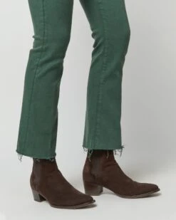 The Hustler Ankle Fray Jean In Black Forest -HERNO || ULLA JOHNSON || A.P.C. Shop S72946 3611