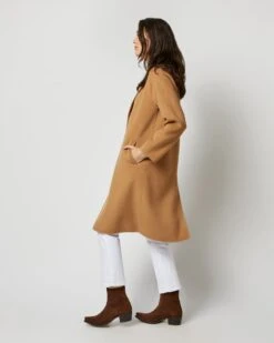 Caterina Coat In Camel Double-Faced Melton 15 Caterina Coat In Camel Double-Faced Melton -HERNO || ULLA JOHNSON || A.P.C. Shop s71453 6020
