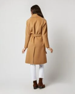 Caterina Coat In Camel Double-Faced Melton 13 Caterina Coat In Camel Double-Faced Melton -HERNO || ULLA JOHNSON || A.P.C. Shop s71453 6023