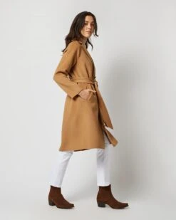 Caterina Coat In Camel Double-Faced Melton 12 Caterina Coat In Camel Double-Faced Melton -HERNO || ULLA JOHNSON || A.P.C. Shop s71453 6036